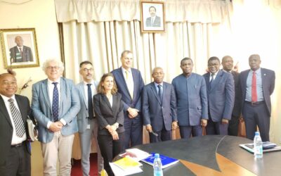 THE MINISTER OF FORESTRY AND WILDLIFE GRANTS AUDIENCE TO THE AMBASSADOR OF THE EUROPEAN UNION TO CAMEROON ON THE NATURAFRICA PROGRAM